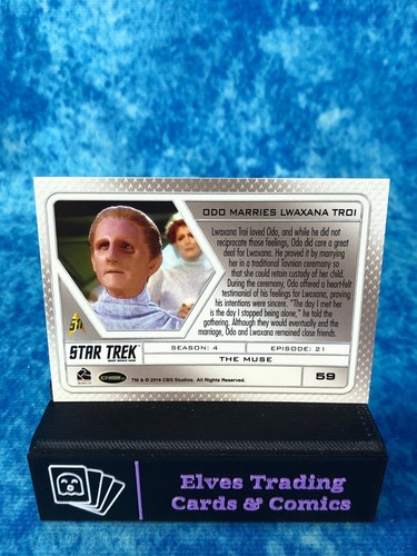 Star Trek 50th Anniversary EINZELNE Nicht-Sport-Sammelkarte von Rittenhouse 2017 - Bild 112 von 184