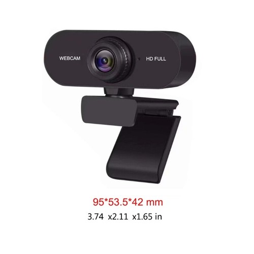 USB Ready 2K 1080P 720P 480P Webcam with Integrated Noise Reduction Microphones - Afbeelding 8 van 12