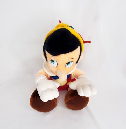 Disneyland Walt Disney World Pinocchio Plush Stuffed Doll Toy EUC 10" - Picture 5 of 6