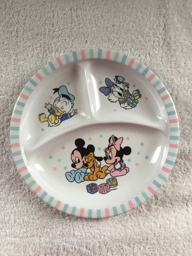 Kibouki Disney Divided Baby Plate