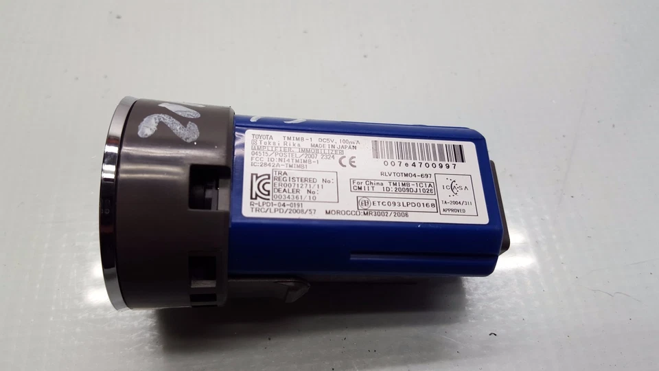 10-15 TOYOTA PRIUS БЕСКЛЮЧЕВОЕ ЗАЖИГАНИЕ ДВИГАТЕЛЯ НА ВЫКЛЮЧЕНИЕ КНОПКА ЗАПУСКА OEM - Изображение 2 из 2