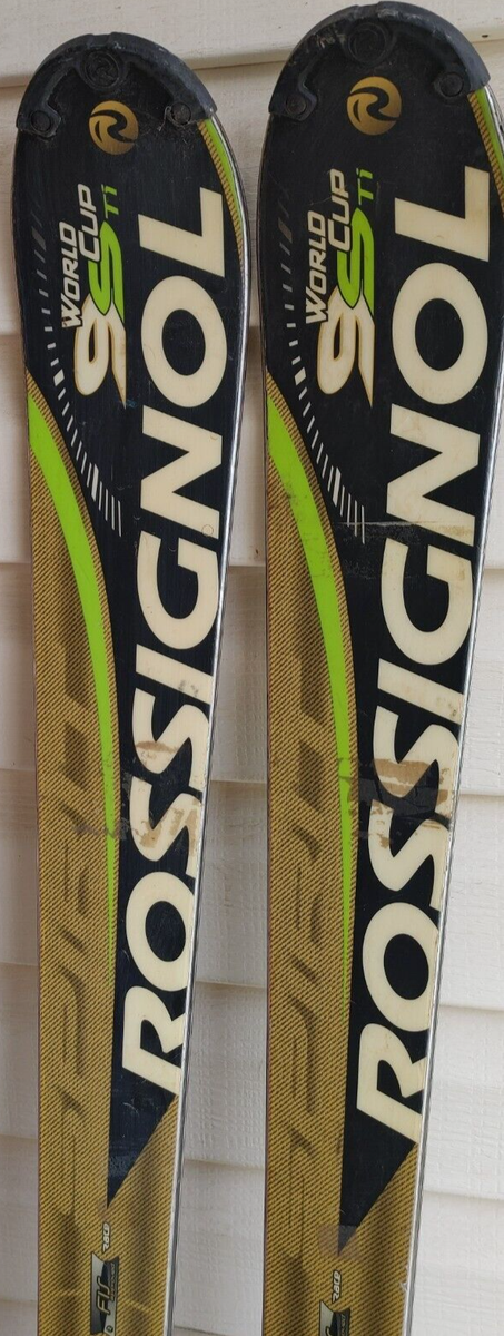 Rossignol World Cup 9S Drilled Snow Skis No Bindings 165cm Rossignol World Cup 9S Drilled Snow Skis No Bindings 165cm