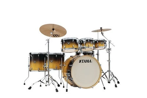 TAMA Superstar Classic Shell Kit 7 teilig CL72RS-PGLP Gloss Lacebark Pine Fade