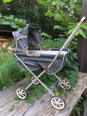 Vintage Playtime Mini Baby Doll Stroller