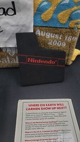 WHERE IN TIME IS CARMEN SANDIEGO? NINTENDO NES VIDEO GAME W/ ENCYCLOPEDIA