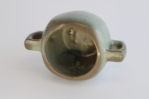 Frankoma Ceramic Piece - S8 Sugar Holder Woodland Moss (No Lid) - Picture 4 of 4