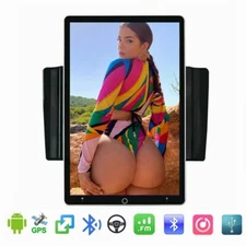 Vertical For Tesla Style Android 11 Car Stereo Radio GPS Player Rotatable Unit