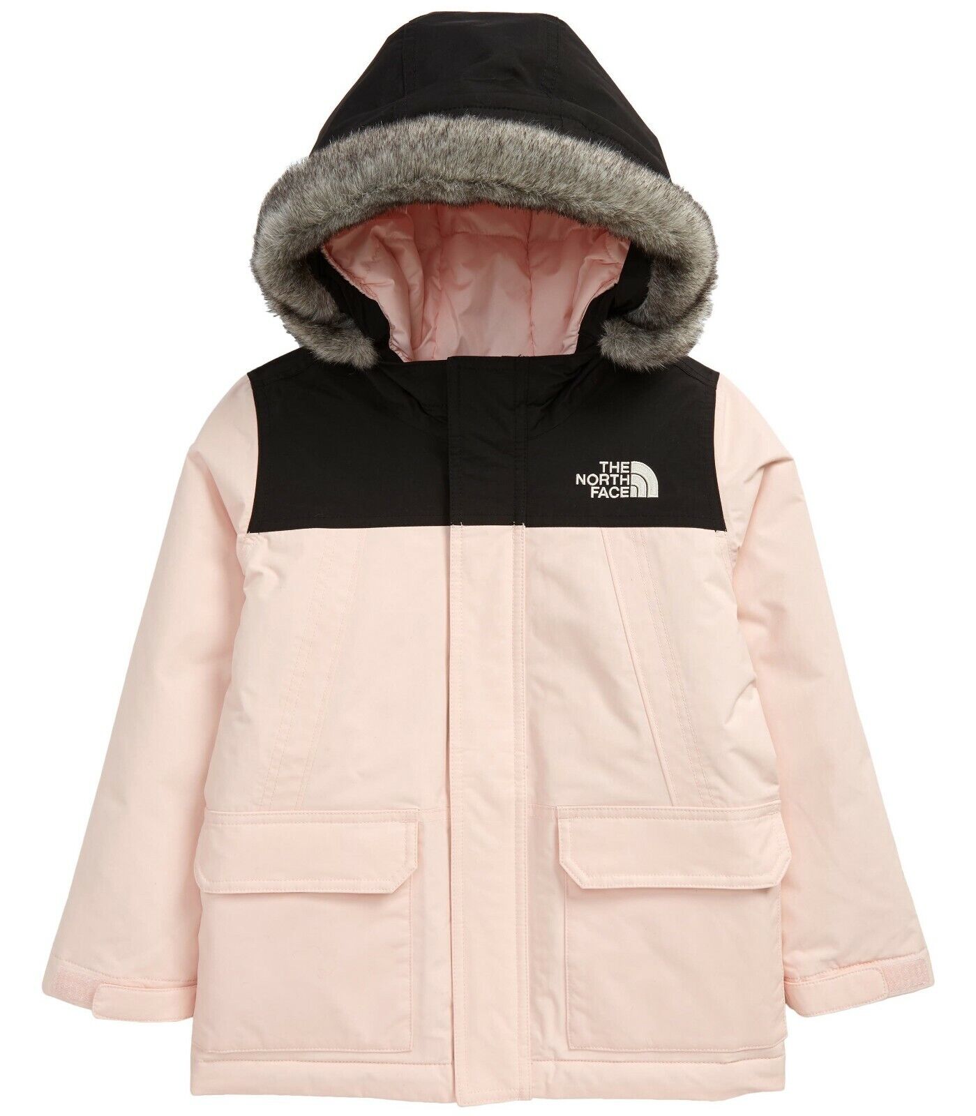 The North Face McMurdo Waterproof Parka Jacket Pink and Black Size 