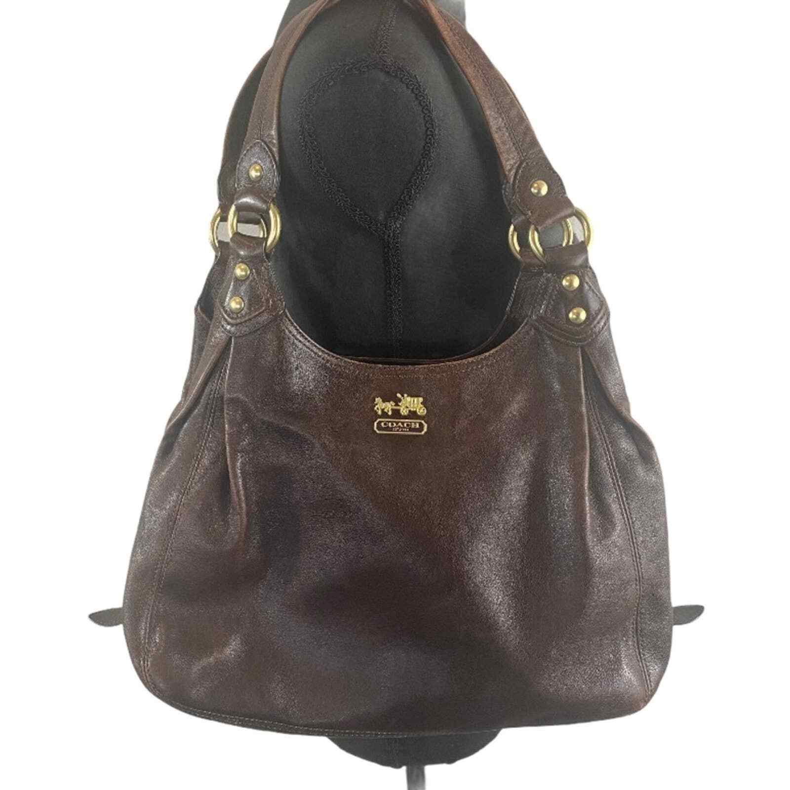 coach madison maggie leather