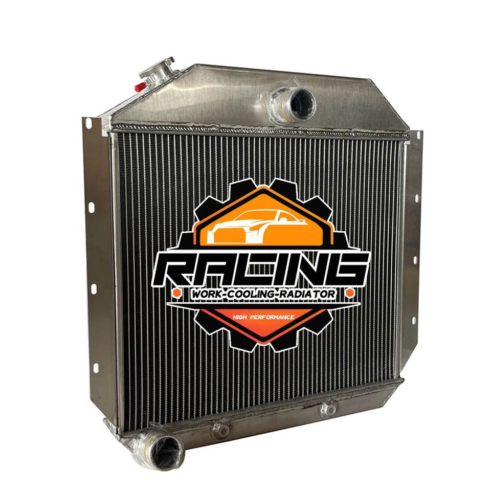 Radiador de aluminio para camioneta pickup International Harvester 1951-1957 1956 55 Foto 2 de 4