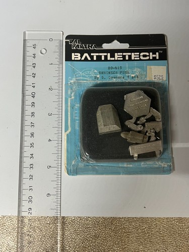 Ral Partha Battletech Omnimech Puma 20-615 7 pc D Summers NOS Lead Free Pewter - Picture 4 of 4