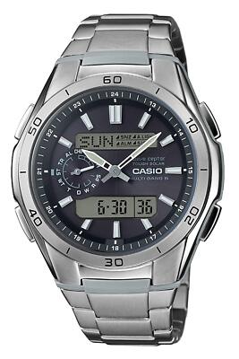 CASIO WAVE CEPTOR WVA-M650TD-1AJF Titanium Atomic Solar Analog Digital Watch Men