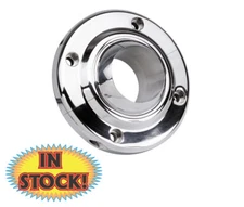 Flaming River FR20100 - Steering Column Floor Mount for 1-3/4" Column - Polished