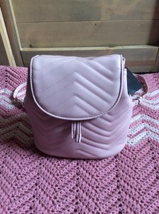 mini backpack purse pink