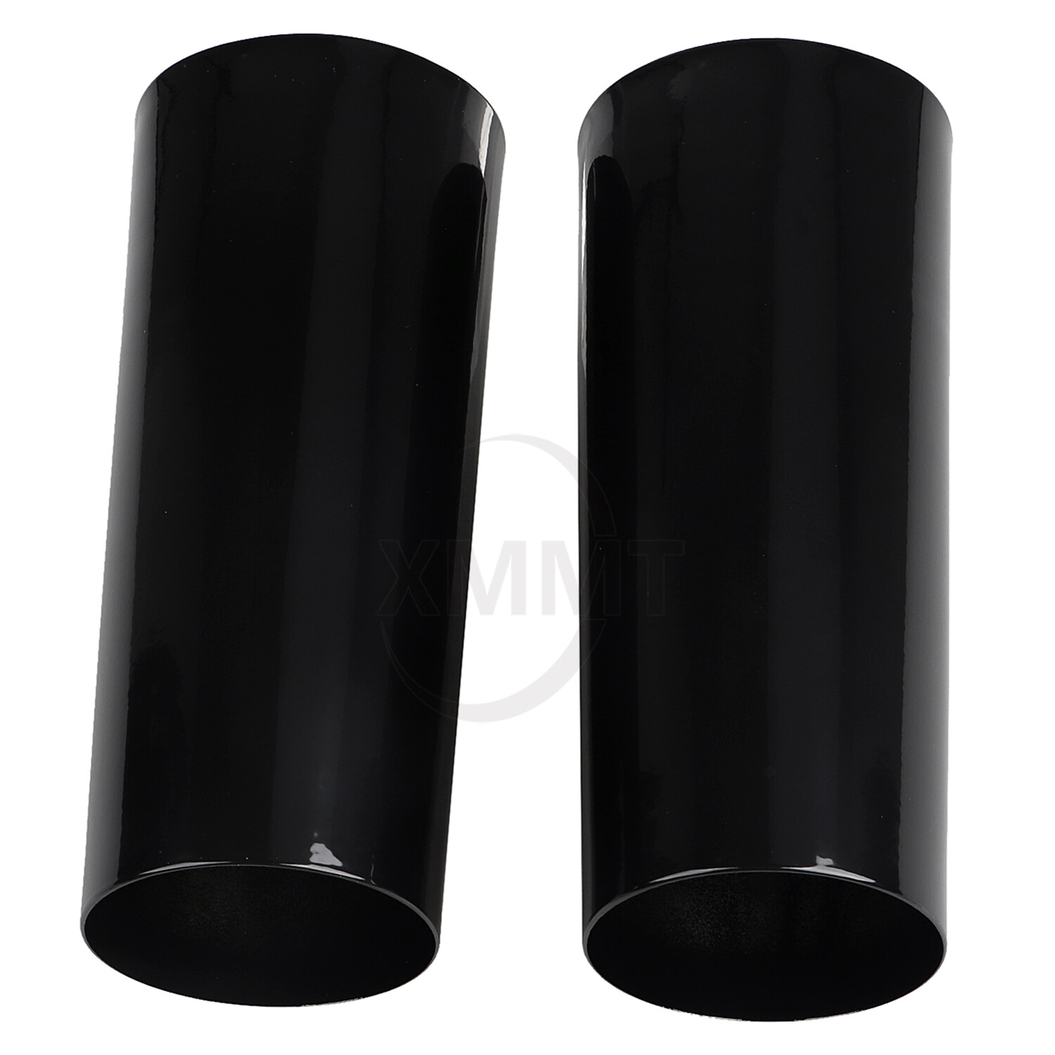 +2" Extended Fork Tube Slider Covers Cowbells For Harley Touring Road King Glide eBay
