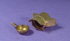 O/On3/On30 PYLE NATIONAL HEADLIGHT W/ VISOR WISEMAN BACK SHOP BRASS PART BS-327