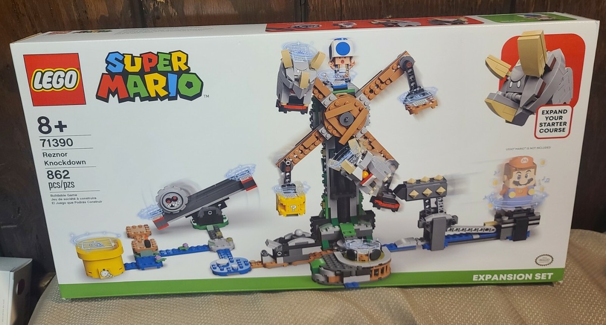 New Sealed Lego Super Mario Reznor Knockdown 71390 | eBay