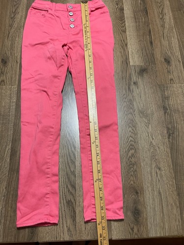 Gap Denim Jeans, Girls Size 10, Pink, Stretch High Rise Jegging - Picture 6 of 10