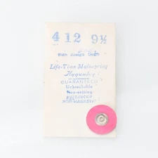 Life Time Mainspring 4 x 12 x 9.5 Watch Part Watchmakers New NOS (G16D12)