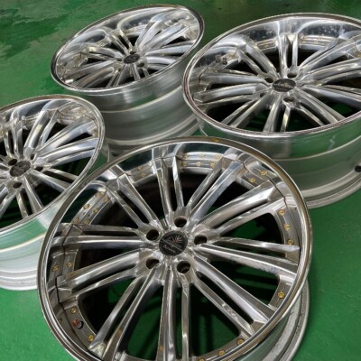Weds Kranze Acuerdo 21x9.5J+25 10.5J+36 5x120 Aluminum Wheels Set