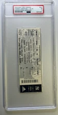 2006 New York Yankee Ticket PSA 5 7/16 Mariano Rivera Save #400 MLB RARE POP 2!!