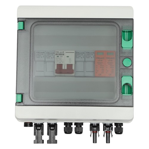 DC 500V/1000V Solar PV Combiner Box 2 Strings Circuit Breaker For Solar Panel - Picture 51 of 58