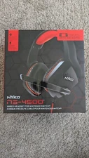 Nyko NS-4500 Wired Headset Headphones for Nintendo Switch New Factory Sealed!
