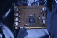 SIIG JU-P50293 U061-Y3 5-Port USB PCI Card Adapter Board