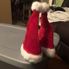 2 Christmas ￼Santa Hats For Small Dog or Cat — photo 2