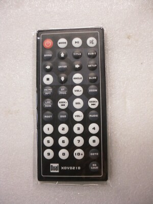 NEW Dual  Wireless Remote XDVD1175BT,DV604i,XDVD600,XDVD236BT 