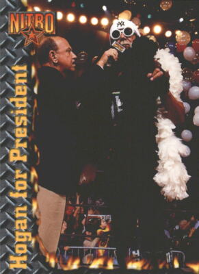 WCW ニトロ Hogan for プレジデント ボード 67 1999 Topps WCW/nWo 