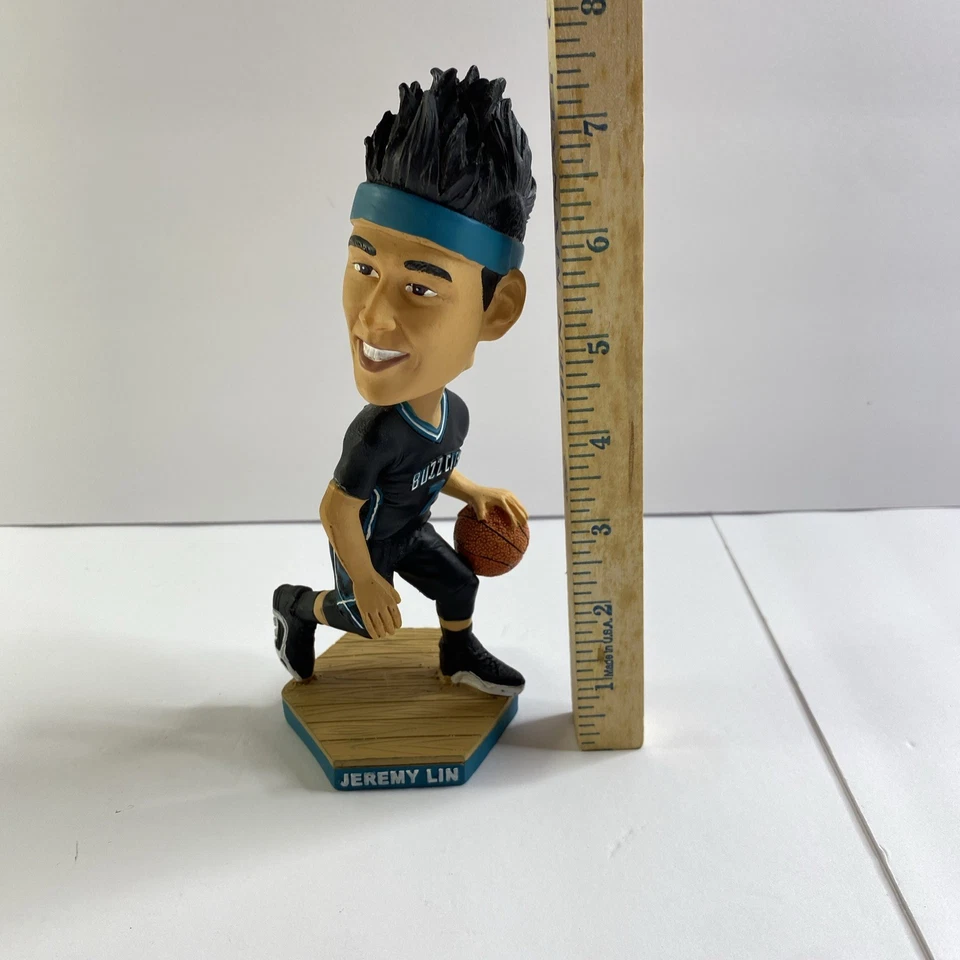 Jeremy Lin Charlotte Hornets NBA Buzz City Bobblehead Linsanity SGA 2016 Foto 2 de 4