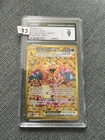 CGC 9 Charizard ex 228/197 Obisdian Flames Graded psa beckett slab mint gold