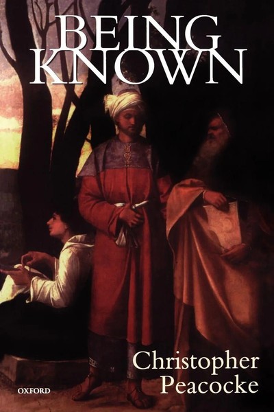 Being Known Christopher Peacocke Taschenbuch Kartoniert / Broschiert Englisch-image