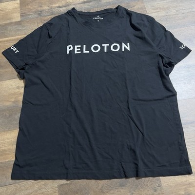 Peloton Century 100 Milestone T-Shirt Men s XL Black Performance Shirt Tee