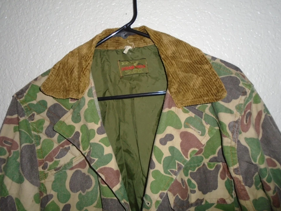 vintage Stream-Field camo hunting button up shirt Large - Image 2 of 4