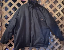 Jesse James Industrial Workwear Men’s Lined Hooded Insulated DarkGrey Jacket 2XL
