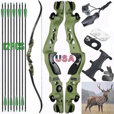 62" ILF Bow RH 25-60lbs Takedown Recurve Bow for Competition/Athletic/Hunting