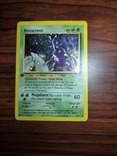 Heracross 6/111 Neo Genesis Holo 1st Edition MP English on eBay