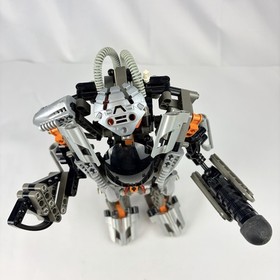 LEGO BIONICLE: Exo-Toa (8557) Incomplete Missing 2 Hooks On RH W/Instructions