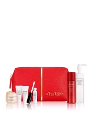Shiseido Benefiance Smoothing & Brightening 7 Pc Skincare Travel Gift Set