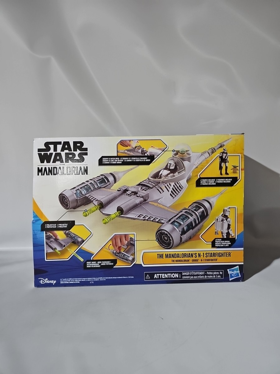 HASBRO - Epic Hero Series N-1 Starfighter avec Grogu & Mando HASBRO - Epic Hero Series N-1 Starfighter avec Grogu & Mando