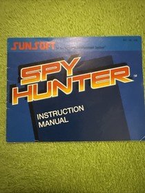 Spy Hunter (Nintendo Entertainment System, 1987) NES w/ Manual
