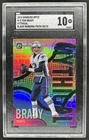 2019 Panini Donruss Optic Tom Brady Mythical Black Pandora #/25 Patriots SGC 10