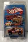 Vintage Hot Wheels 1982 Baja Breaker Orange Van w/ Flames No 2022 Diecast Metal