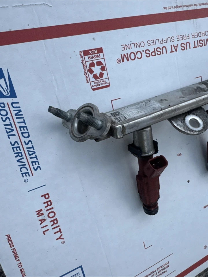 Juego de 17 18-20 Hyundai Elantra 19-24 Kia Forte 2.0L 4 inyectores de combustible y rieles OEM Foto 2 de 4