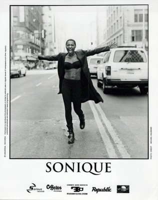 Sonique Silver Gelatin Print Music Promo Press Photo Michael Halsband Fashion