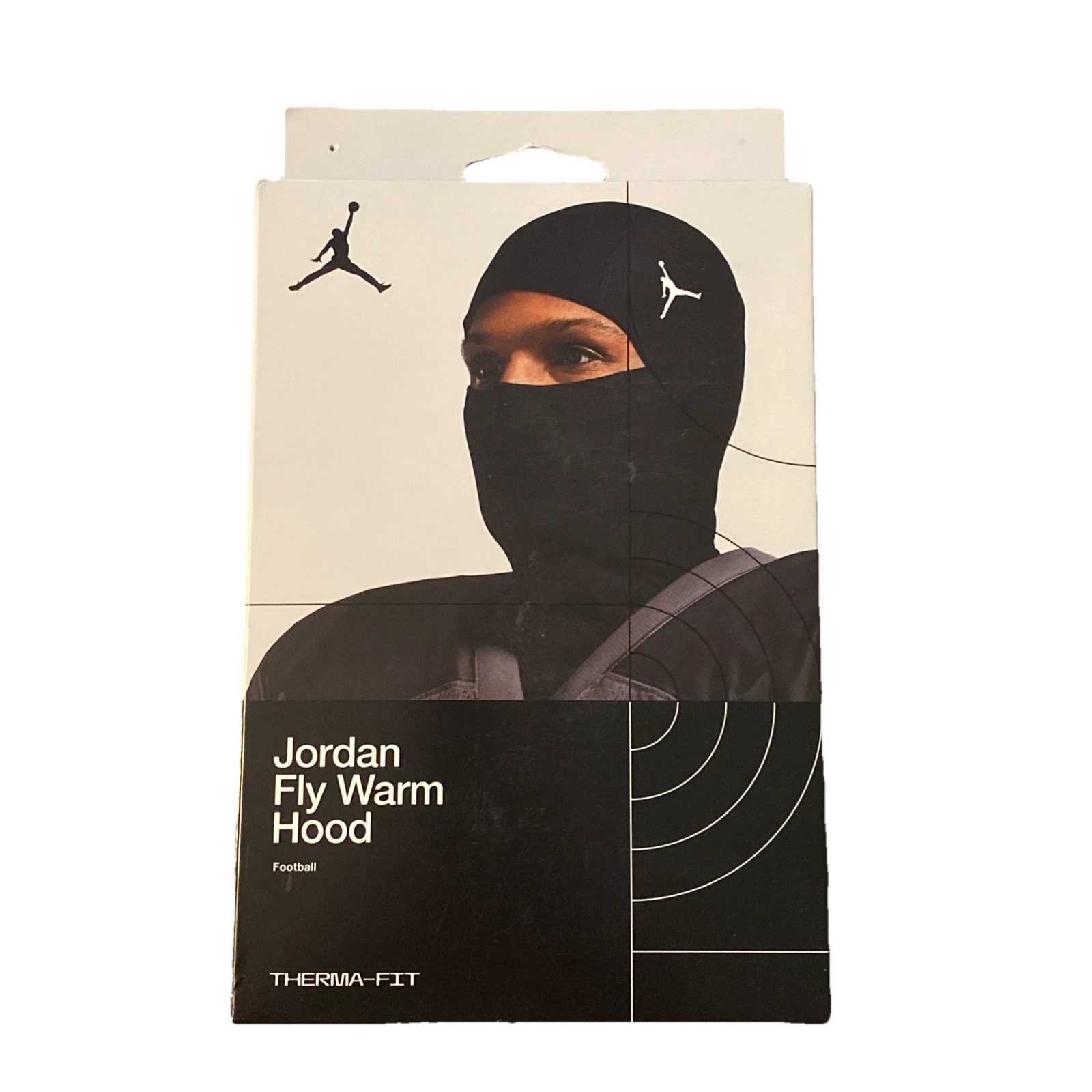 Jordan Fly Warm Therma-FIT Adult Hyperwarm Football Hood Men’s Ski Mask – Black