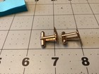 HICKOK CUFFLINKS STANDING HORSE ON BOOT GOLDTONE — photo 5