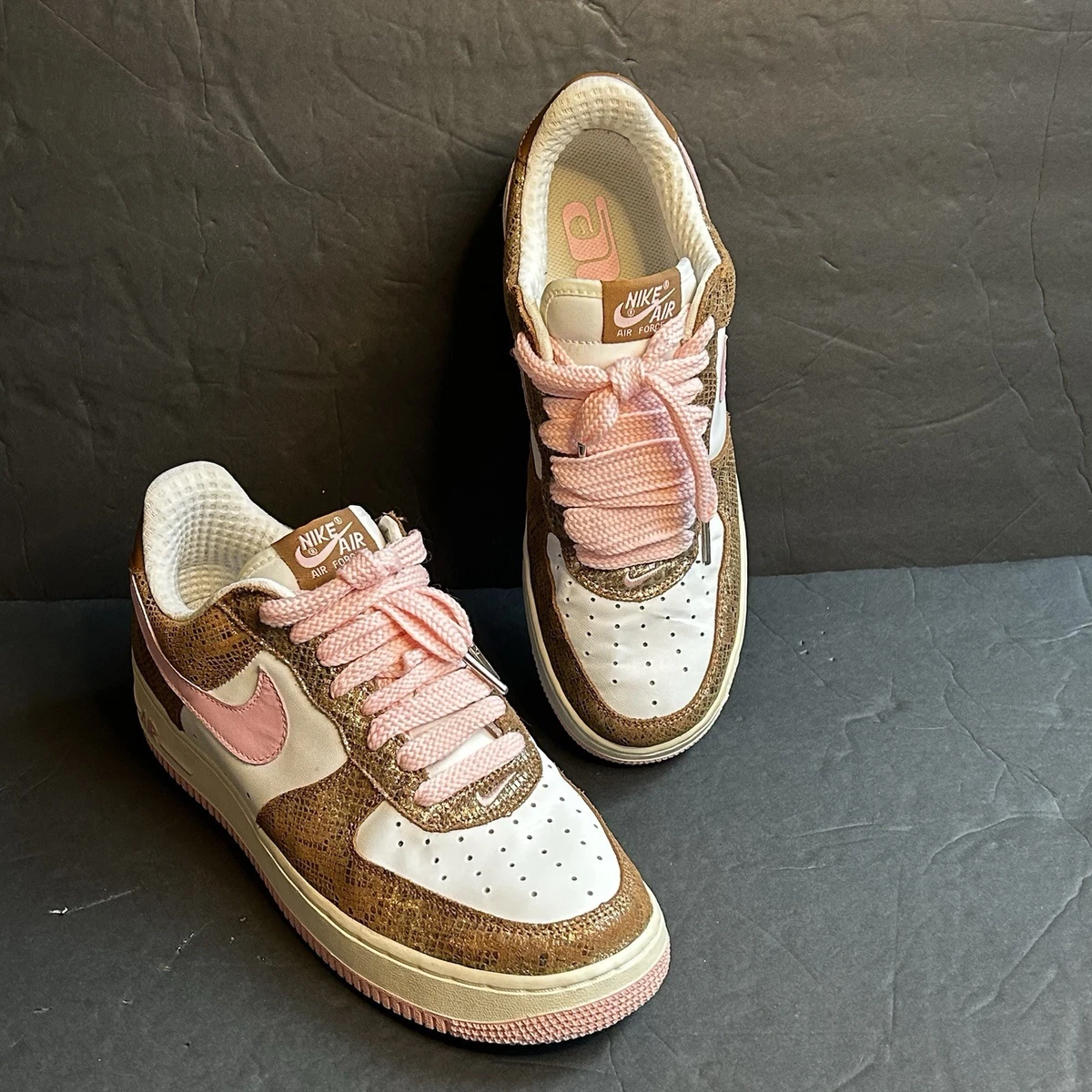 Nike Air Force 1 Premium Brown 2006 W for sale | eBay
